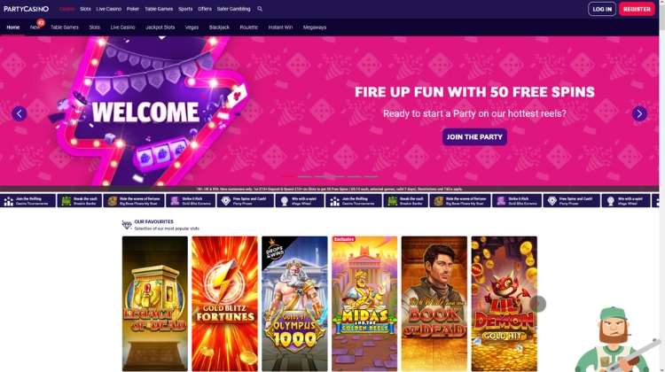 PartyCasino Betrouwbaar