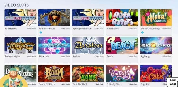 Turbo Casino Spelaanbod