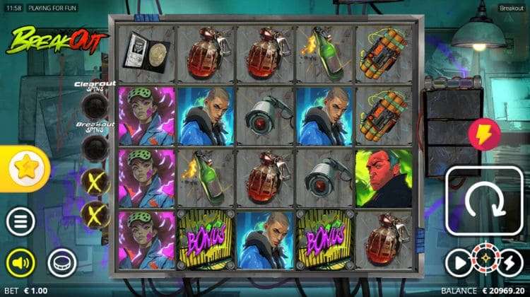 Nolimit City Breakout Gameplay