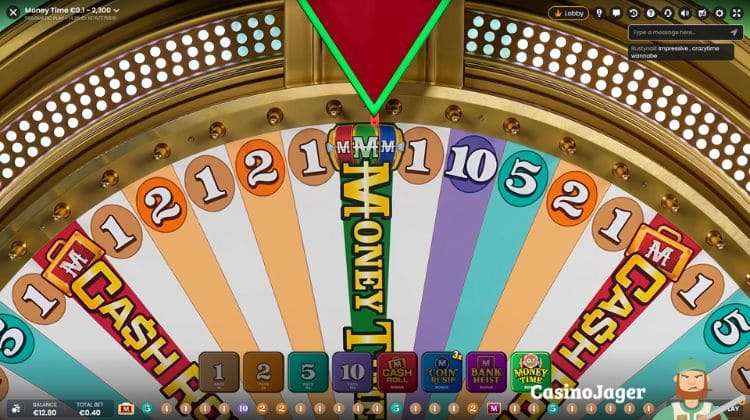 Pragmatic Play Live Money Time Gameplay