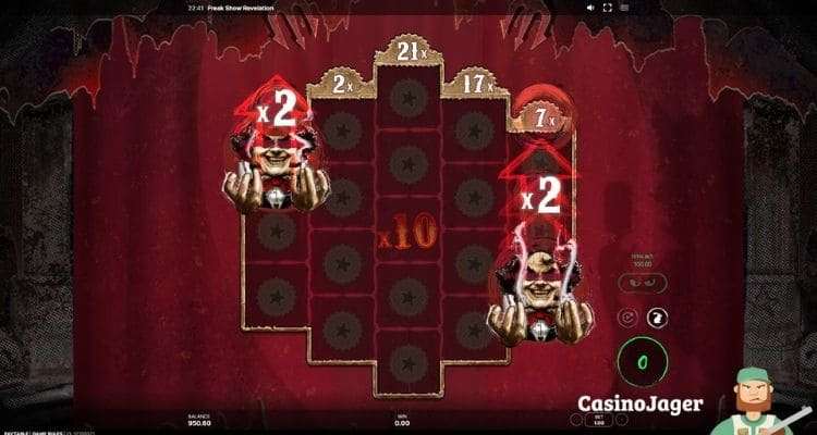 Freak Show Revelation Hell Respins Bonus