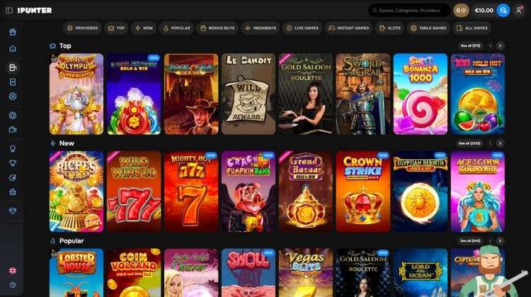 MrPunter Casino Spelaanbod