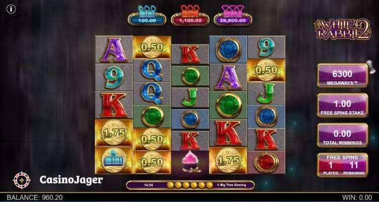 White Rabbit 2 Free Spins
