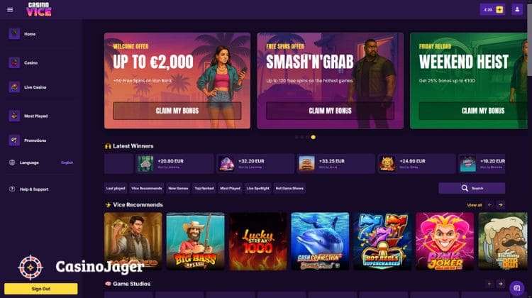 Casino Vice Betrouwbaar