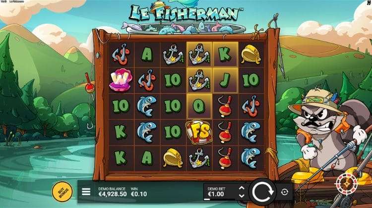 Hacksaw Gaming Le Fisherman Gameplay