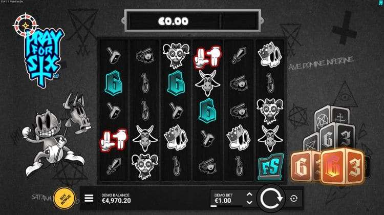 Hacksaw Gaming Pray for Six Gameplay