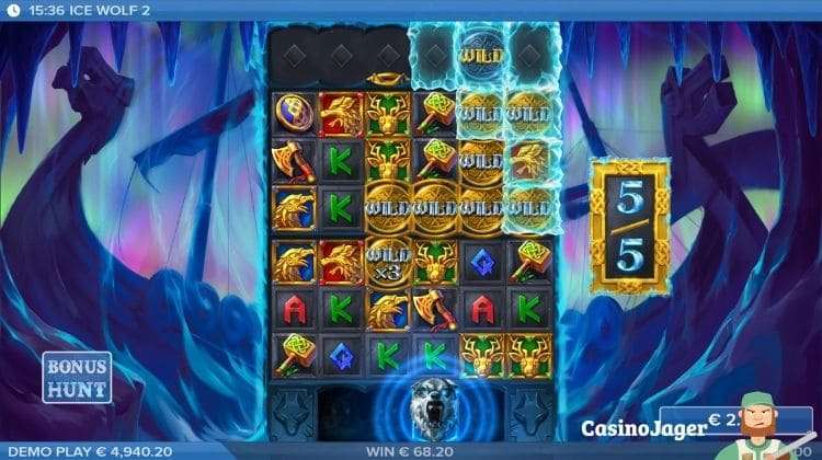 Ice Wolf 2 Free Spin