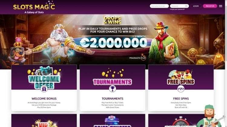 SlotsMagic Promoties en Bonussen