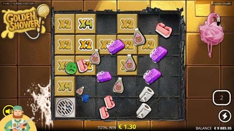 Golden Shower Gold Spins Bonus