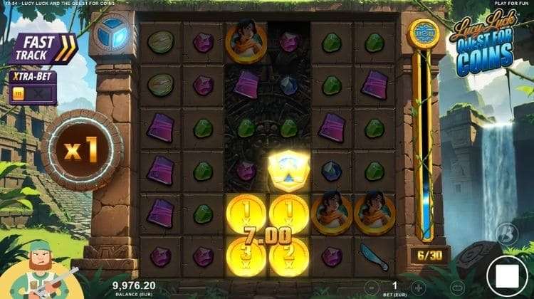 Lucy Luck and the Quest for Coins Coin Cluster