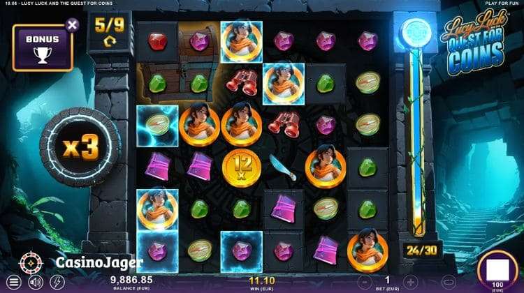 Lucy Luck and the Quest for Coins Free Spins Bonus