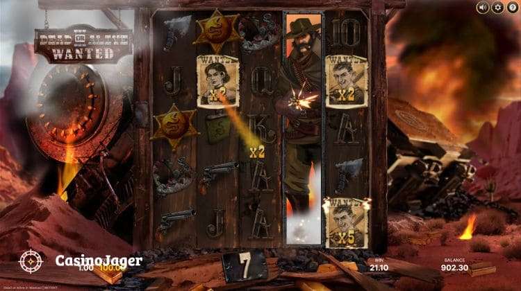 Dead or Alive 3 Wanted Free Spins Bonus