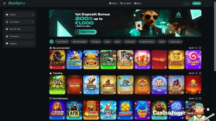 AceSpinz Betrouwbaar