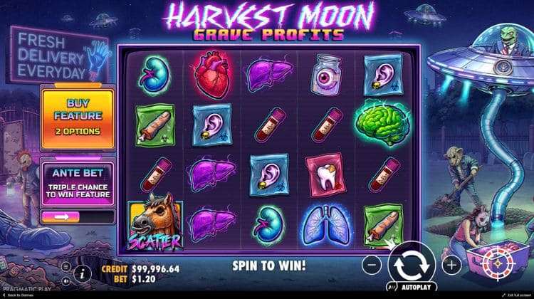Pragmatic Play Harvest Moon Grave Profits Gameplay